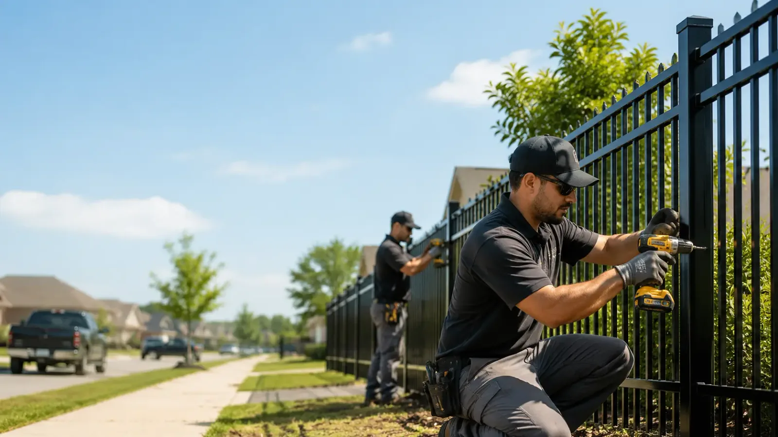 Metal Fence Installation in Chester, VA